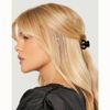 IYOU Small Claw Clips Black Mini Hair Claw Clips Cute Non Slip Tiny Plastic Hair Clips for Women and Girls(10 Pcs)