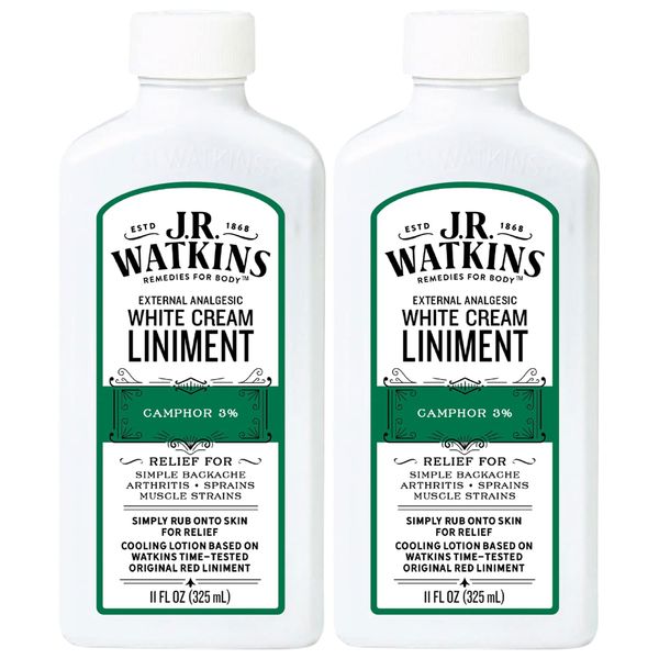 J.R. Watkins White Cream Liniment, 11 Ounce