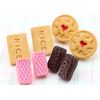 Bluebubble BISCUIT BREAK Stud Earrings on Gift Card (Jammie Dodger)