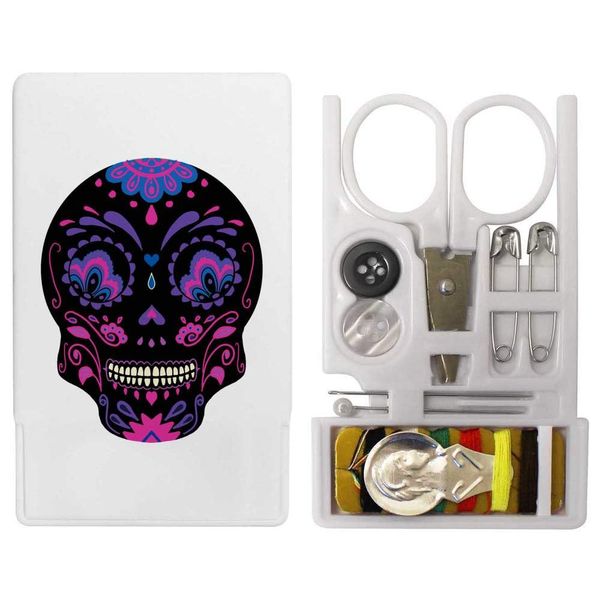 'Black Skull' Mini Travel Sewing Kit (SE00028022)