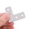 uxcell Angle Bracket Patio Stainless Steel Shelf Corner Brace Angle Bracket 4x4x0.1cm 4pcs