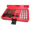 33pcs Cylinder Head Glow Plug Tap Thread Re-threading Repair Restore Tool Set
