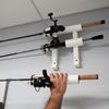Rod-Runner 3 Rod Rack | White | Tri-Mount 3 Rod Holder Rack (MOUNT ONLY)