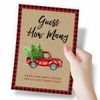 Christmas Candy Guessing Game | 50 Cards and Sign