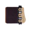Bicaster Barebow Finger Tabs Cordovan Leather + Brass String Walking Finger Guards - RH (Large)