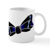 CafePress Black Silk Bow 11 oz (325 ml) Ceramic Coffee Mug