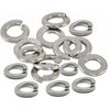 TERF® M4 Rectangular Section Spring Washer M4 (4mm) Steel Split Lock Spring Washer - Pack of 100