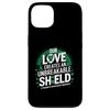 Traumatic Brain Injury Awareness Unbreakable Shield Case for iPhone 13