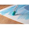 Idena Bristle Brush, Wood, Multicoloured, 18