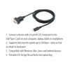 USB TYPE C to DB9 RS232 Serial Adapter Converter Cable With FTDI Chip 6ft Support Win10/8/7/XP/Android/Mac/Linux/Vista … (Type C to DB9)