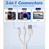 SD Card Reader for iPhone with USB-C & Lightning - 3-in-1 SD MicroSD xD-Picture Cards Memory Card Reader, Compatible with iPhone 16/15/14, iPad, MacBook, Android, Camera & PC