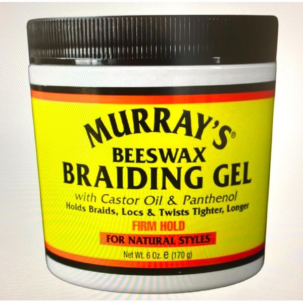 MURRA.YS BEES WAX BRAIDING GEL(FIRM HOLD) - 6oz