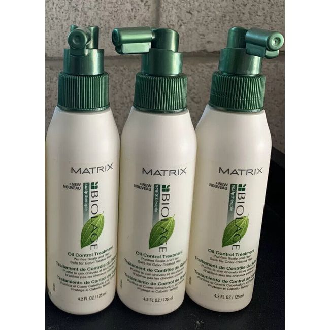 Matrix Biolage Scalptherapie Oil Control Treatment 4.2 oz (3 Pack)