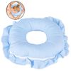 Polyester Face Relax Pillow, Spa Salon Massage Hollowed Rest Pillow Nap Fake Eyelashes And Adhesives For Home For False Eyelashes & Adhesives Beauty Salon(Blue)
