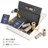Lysmics Book Safe Box Lock, Hidden Safe, Book-like Design, Dial Type, Security Storage (66 Loads, M)