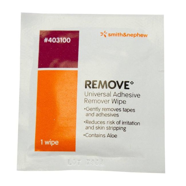 Adhesive Remover Remove Wipe 1 per Pack #403100