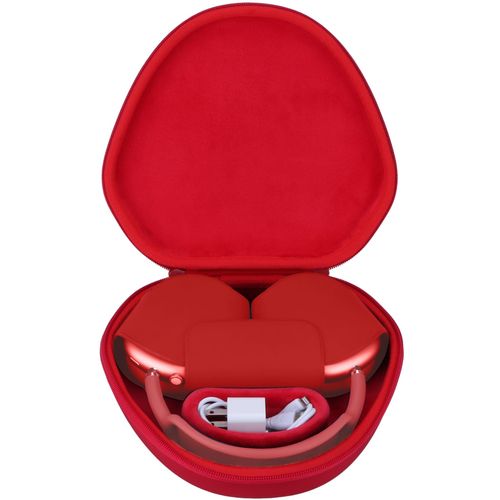 Peyyargo Hard Carrying Case with Sleep Mode Replacement for Apple AirPods Max Wireless Over-Ear Headphones (Red)