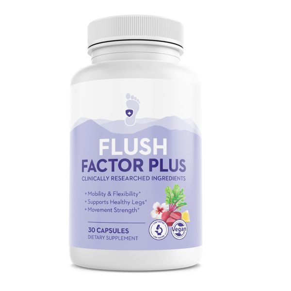 Flush Factor Plus Capsules for Digestive Health & Weight Management 30ct