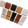 Corner Connecting Shelving Blocks, Shelf Support Bracket Plastic Plinth Fixing, 50 LIGHT BROWN