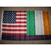USA Ireland Irish American SuperPoly 3x5 Flag