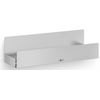 ZACK Potes Shower Shelf 26.5 x 9.5 x 7 cm Brushed Stainless Steel