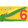 Roald Dahl Enormous Crocodile 6th Birthday Card