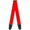Buckle-Down Guitar Strap Red 2 Inches Wide