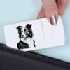 'Border Collie Portrait' Pill Box with Tablet Splitter (PI00034578)