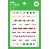 Tok | LINEFRIENDS Nail Stickers tlf – 003 