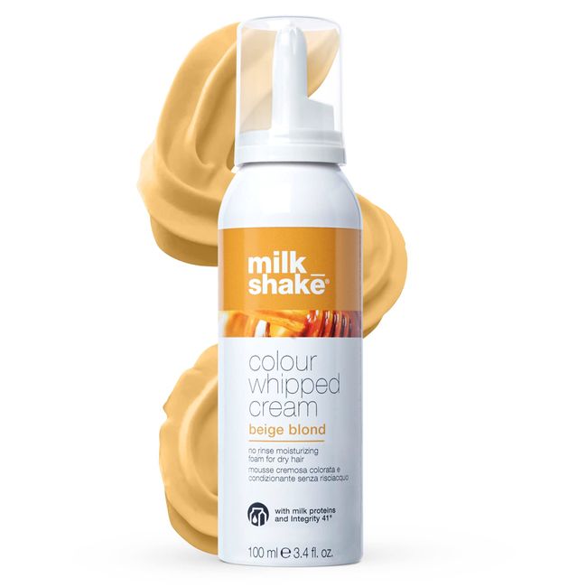 Milk Shake Renkli Durulanmayan Koruyucu Kremsi Köpük - Beige Blond, 100ml