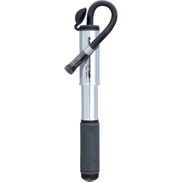 Topeak RaceRocket HP-Silver Pumps – Mini, silberfarben, Non Applicable