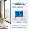 Suuwer Non-Programmable Thermostats for Home 1 Heat/1 Cool