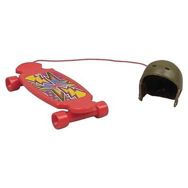 Fisher Price Loving Family Skateboard w Helmet