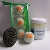 Bubble Bath Truffles: Cucumber/Melon 3 Pack Bath Truffles, 32 oz Cucumber/Melon Dry Salt Scrub, Pumice Stone by Dead Sea Spa Care, Bubble Bath, Bubble Truffles, Bath Bombs