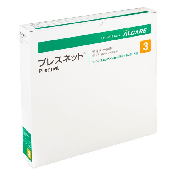 アルケア プレスネット 伸縮ネット包帯 11674 3号 1巻
