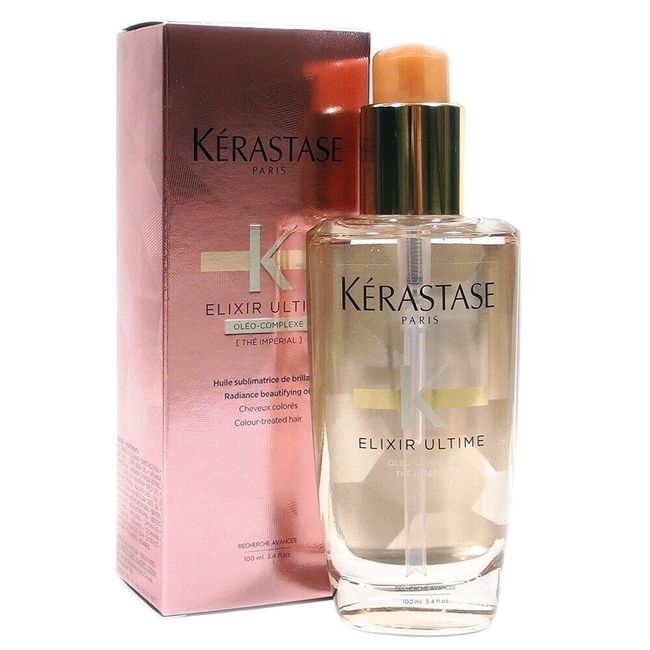 Kerastase Imperial Elixir Ultime L'Huile Rose Oil 3.4 oz / 100 ml New Box