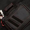 BowQier 2 Pistol Range Bag, Double Layer Explosion Proof Zipper Lockable Compartment Additional Magazine Storage Slot (9686BLK)
