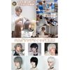 M Grande DY64A Premium Wig, (Created by Top Stylist), 6-Piece Set, Cool, Men's, Wig, Short, Cool, Hair, Natural, Face Shrinking, Full Wig, Gray Layer Wolf