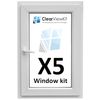 5 x Window Repair Kit Clears trapped Moisture Inside Your Blown Double Glazing Window Unit.