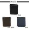 VERAPELLE Men's Bifold Wallet, black