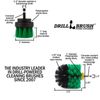 Drill Brush Cordless Drill Powered Kitchen Scrub Brushes - Tile and Grout, Sinks