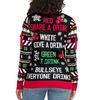 Tipsy Elves Women's Drinking Game Ugly Christmas Sweater: Medium
