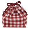 Time for Lunch Drawstring Red 73626