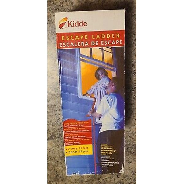 Kidde 468093 KL-2S Two-Story 2 Story Fire Emergency Escape Ladder 13 Feet NIB