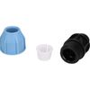 20mm x 3/4" MDPE Male Adapter Compression Coupling Fitting Water Pipe PN16