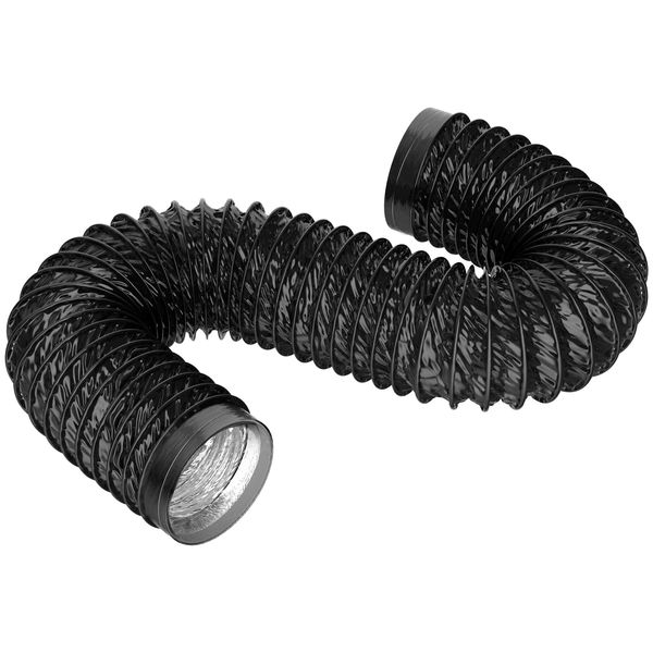 Hon&Guan Flexible Duct, Ventilation Duct Hose, Aluminum Hose [Registered Invoice System] Three Layer Construction, Ends Protection, Bellows Type, Free Extending, Exhaust Duct, Aluminum Duct, Blower