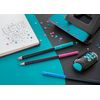 Faber-Castell Graphite Pencil, Jumbo Grip - Two Tone Black/Pink