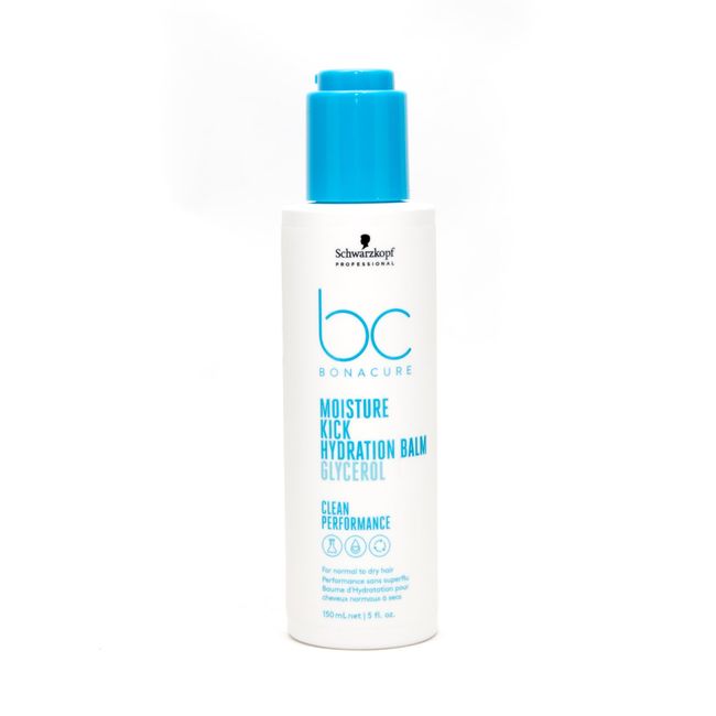 Schwarzkopf BONACURE MOISTURE KICK HYDRATION BALM, Glas, 150 ml Mehrfarbig