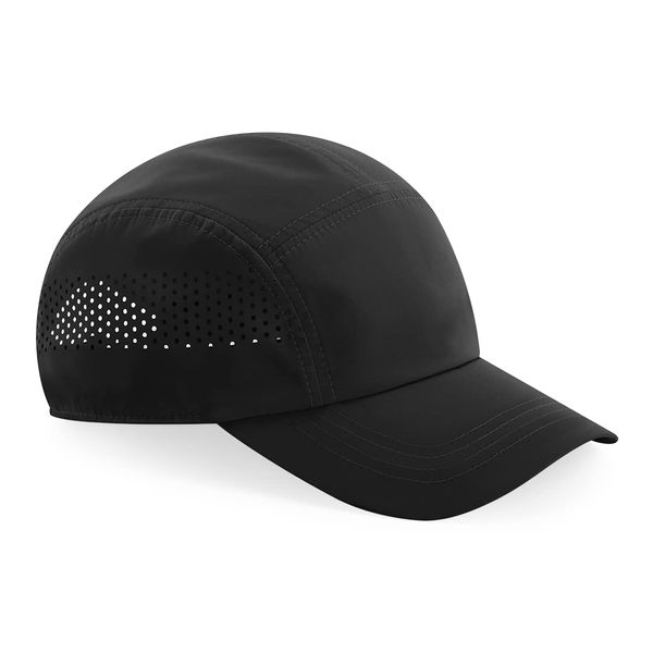 Beechfield B188 Technical Running Cap - Black