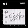 BC15 Coffee Beans Stencil
